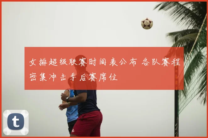 女排超级联赛时间表公布 各队赛程密集冲击季后赛席位