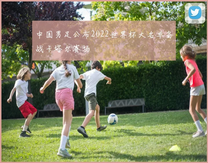 中国男足公布2022世界杯大名单备战卡塔尔赛场